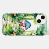 Coque Pour iPhone 14 iPhone Forêt magique / coque ipad (Verso (horizontal))