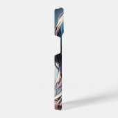 Coque Pour iPhone 14 iPhoneCase pour fille d'Anime encrée (Côté droit)