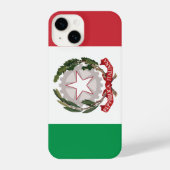 Coque Pour iPhone 14 Italy flag phone case (Verso)