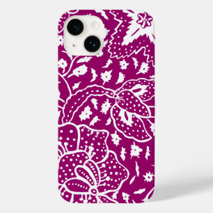 Coque Pour iPhone 14 J'aime le coque iphone Batik