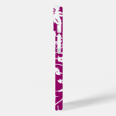 Coque Pour iPhone 14 J'aime le coque iphone Batik (Verso / Gauche)