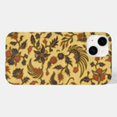 Coque Pour iPhone 14 J'aime le coque iphone Batik (Verso (horizontal))