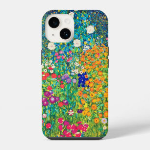 Coque Pour iPhone 14 Jardin de fleurs, Gustav Klimt