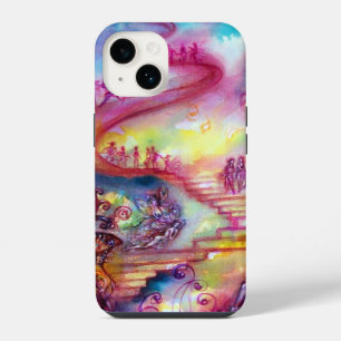 COQUE POUR iPhone 14 JARDIN DES OMBRES PERDUES / ESCALIERS MYSTIQUES