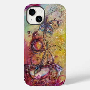 COQUE POUR iPhone 14 JARDIN DES OMBRES PERDUES - PLANTE BUTTERFLY