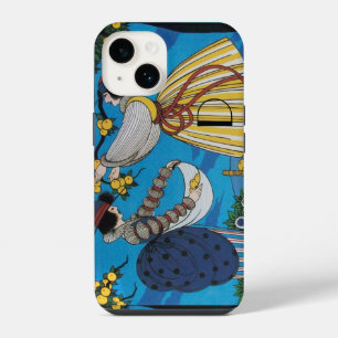 COQUE POUR iPhone 14 JARDIN D'ÉTÉ/  DESIGNER DE COSTUMES DE MODE MONOGR