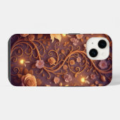 Coque Pour iPhone 14 Jardin Enchanté crépusculaire (Verso Horizontal)