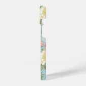 Coque Pour iPhone 14 Jardin Peony motif floral (Côté gauche)