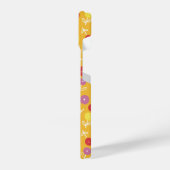 Coque Pour iPhone 14 Jaune Floral Ditsy (Côté gauche)