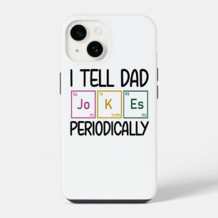 Coque Pour iPhone 14 Je Dis À Papa Des Blagues Périodiquement