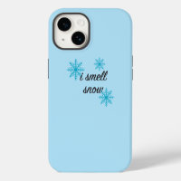 Je Sens Motif De Flocon De Neige À Neige