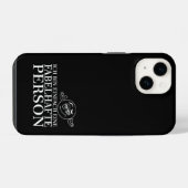 Coque Pour iPhone 14 Je suis simplement une personne fabuleuse ! (Verso Horizontal)