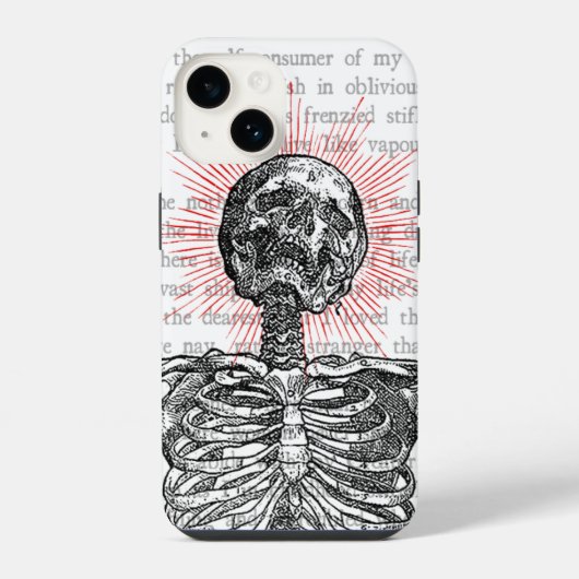 Coque Pour iPhone 14 Je Suis Skeleton (Verso)