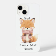 Je tricote pour ne pas défaire le boîtier d'iPhone