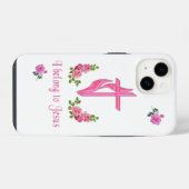 Coque Pour iPhone 14 Jésus (Verso Horizontal)
