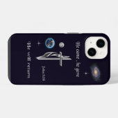 Coque Pour iPhone 14 Jésus (Verso Horizontal)