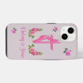 Coque Pour iPhone 14 Jésus chrétien (Verso Horizontal)