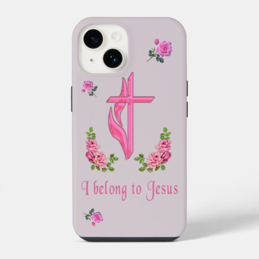 Coque Pour iPhone 14 Jésus chrétien (Verso)
