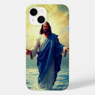 Coque Pour iPhone 14 Jésus sur l'eau iPhone / coque ipad