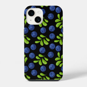 Coque Pour iPhone 14 Joie Myrtille : Conception de motif de fruits frai