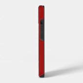 Coque Pour iPhone 14 Joli chat rétro rouge de Noël (Côté gauche)