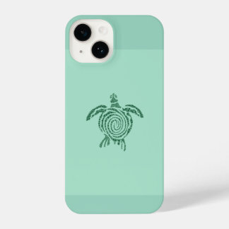 Coque Pour iPhone 14 Joli manteau de tortue
