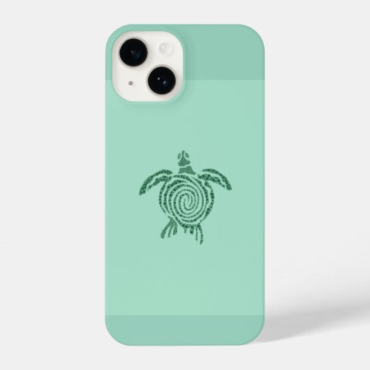 Coque Pour iPhone 14 Joli manteau de tortue (Verso)