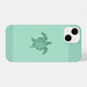 Coque Pour iPhone 14 Joli manteau de tortue (Verso Horizontal)