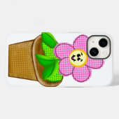 Coque Pour iPhone 14 Joli Rosy Posy Posé Fleur Coque-Mate coque iphone (Verso (horizontal))