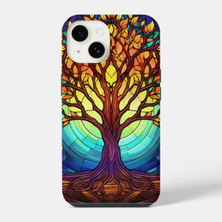 Coque Pour iPhone 14 Joli vitrail de vie