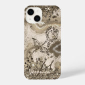 Coque Pour iPhone 14 Jolie fille élégante (Verso)