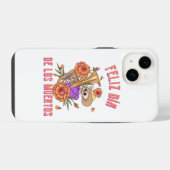 Coque Pour iPhone 14 Jour Des Morts (Verso Horizontal)