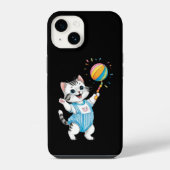 Coque Pour iPhone 14 Joyeux Aïd Adha mignon Coques iphone de chats (Verso)