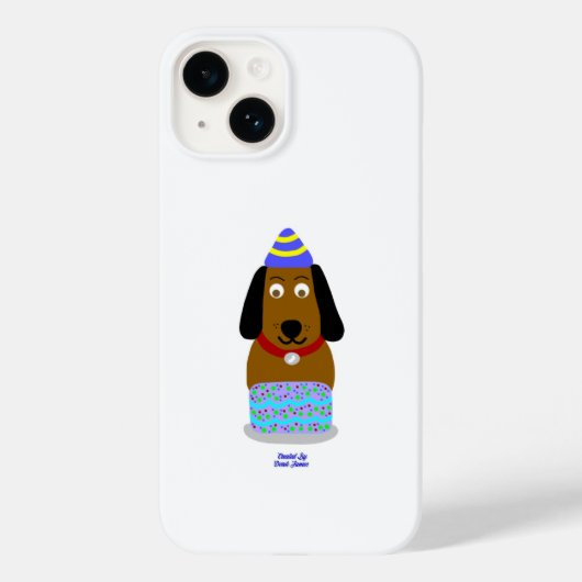 Coque Pour iPhone 14 Joyeux Anniversaire Apple iPhone 14 Coque (Verso)