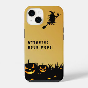 Coque Pour iPhone 14 Joyeux Halloween sorcière noire