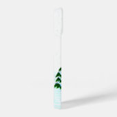 Coque Pour iPhone 14 Joyeux Noël ! Snowman avec amis (Côté droit)