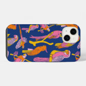 Coque Pour iPhone 14 Jungle Chatter (Verso Horizontal)