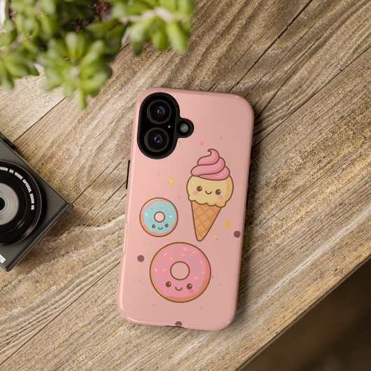 Coque Pour iPhone 14 Kawaii Ice Cream & Donut Phone case |