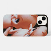 Coque Pour iPhone 14 kewpie doll  (Verso Horizontal)