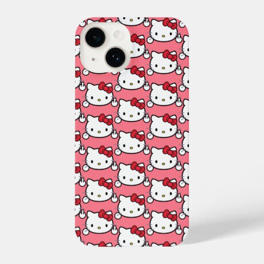 Coque Pour iPhone 14 Kitty (Verso)