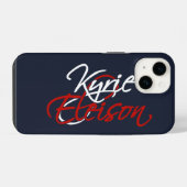 Coque Pour iPhone 14 Kyrie Eleison (Verso Horizontal)
