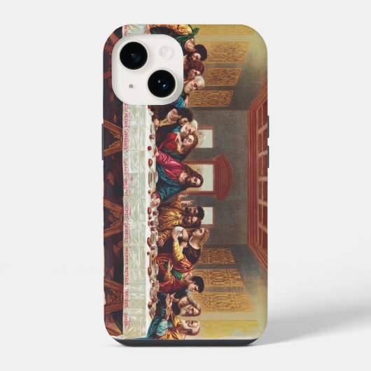 Coque Pour iPhone 14 La Cène (Verso)