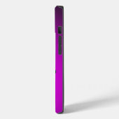 Coque Pour iPhone 14 La femme papillons violets (Verso / Gauche)