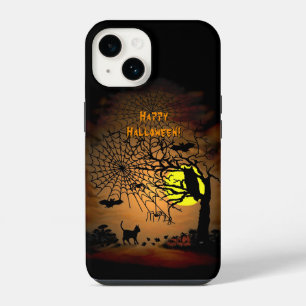 Coque Pour iPhone 14 La nuit d'Halloween, Joyeux Halloween !