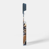 Coque Pour iPhone 14 "La retraite hivernale de la famille Tiger" (Côté gauche)