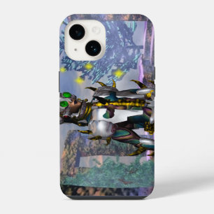 Coque Pour iPhone 14 LA SAINT-SYLVEStre D'UN CYBORG