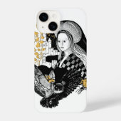 Coque Pour iPhone 14 Lady and Night Owl (Verso)