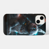 Coque Pour iPhone 14 Lapin Cyborg (Verso Horizontal)
