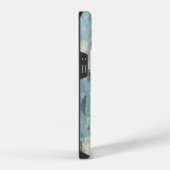 Coque Pour iPhone 14 Lapin en techniques mixtes (Côté droit)