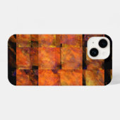 Coque Pour iPhone 14 L'art Abstrait au mur (Verso Horizontal)